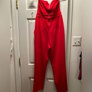 Express Red Size 4 Jumpsuit